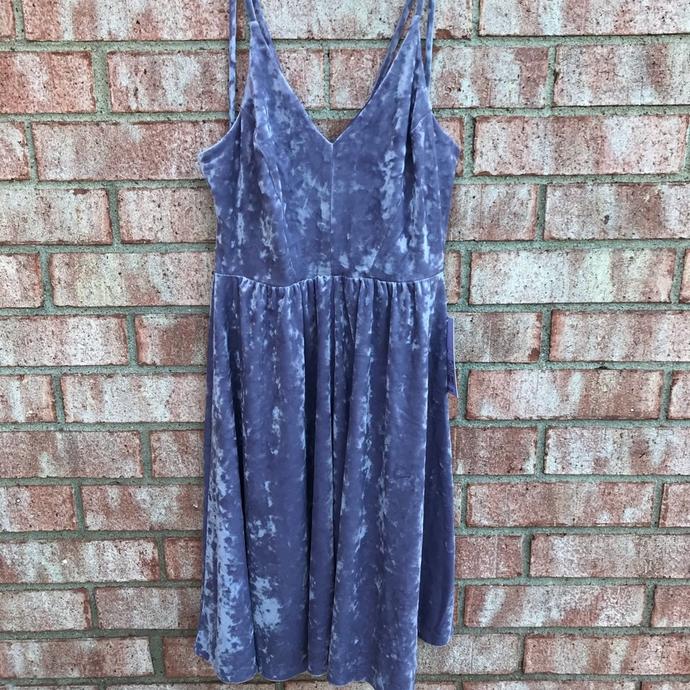 Velvet lavender dress💜